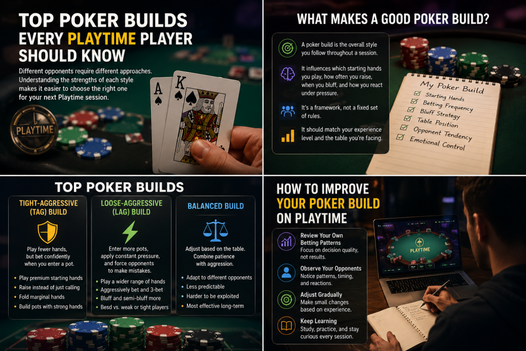 Best Poker Builds for Competitive PT Gaming Sessions