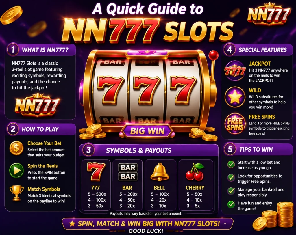 A Quick Guide to NN777 Slots