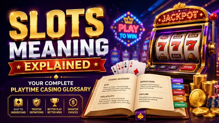 Slots Meaning Explained: Your Complete PT Gaming Casino Glossary