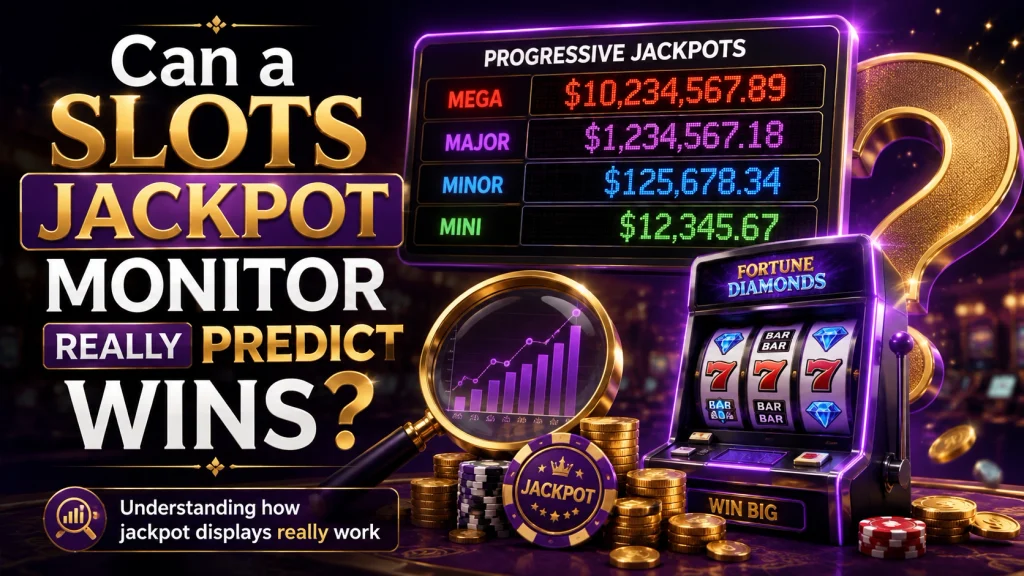 Can a Slots Jackpot Monitor Really Predict Wins?