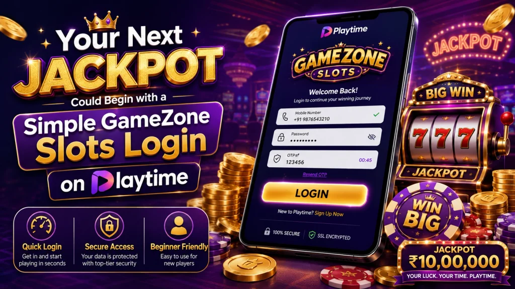 Your Next Jackpot Could Begin with a Simple GameZone Slots Login on PT Gaming