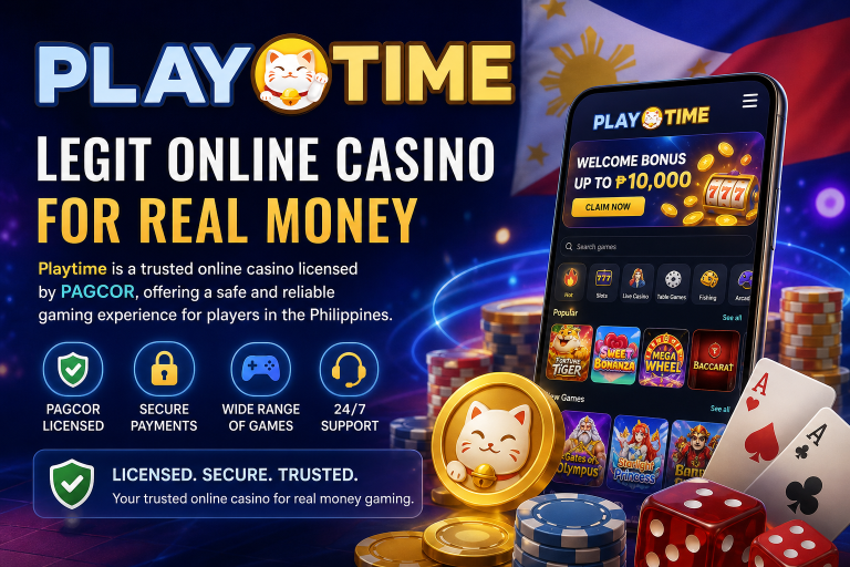 playtime Online Casino Is Legit for Real Money