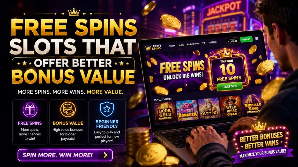 Free Spins Slots That Offer Better Bonus Value