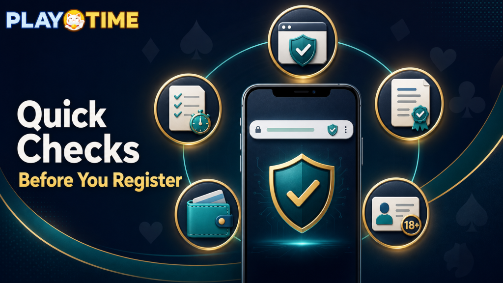 The Steps Of Quick Checks Before You Register