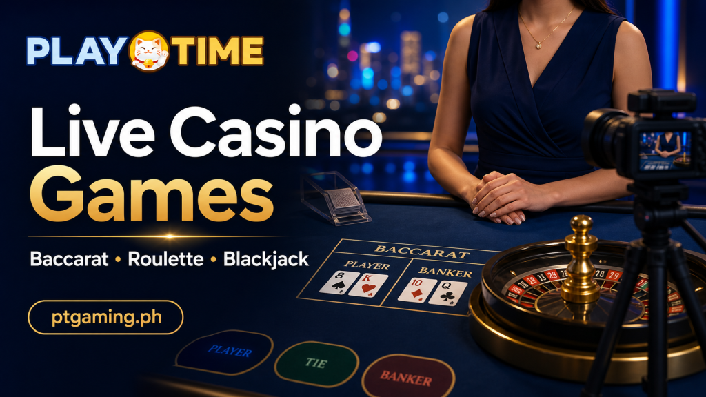 Live Casino Games on Playtime: A Guide for Filipino Players