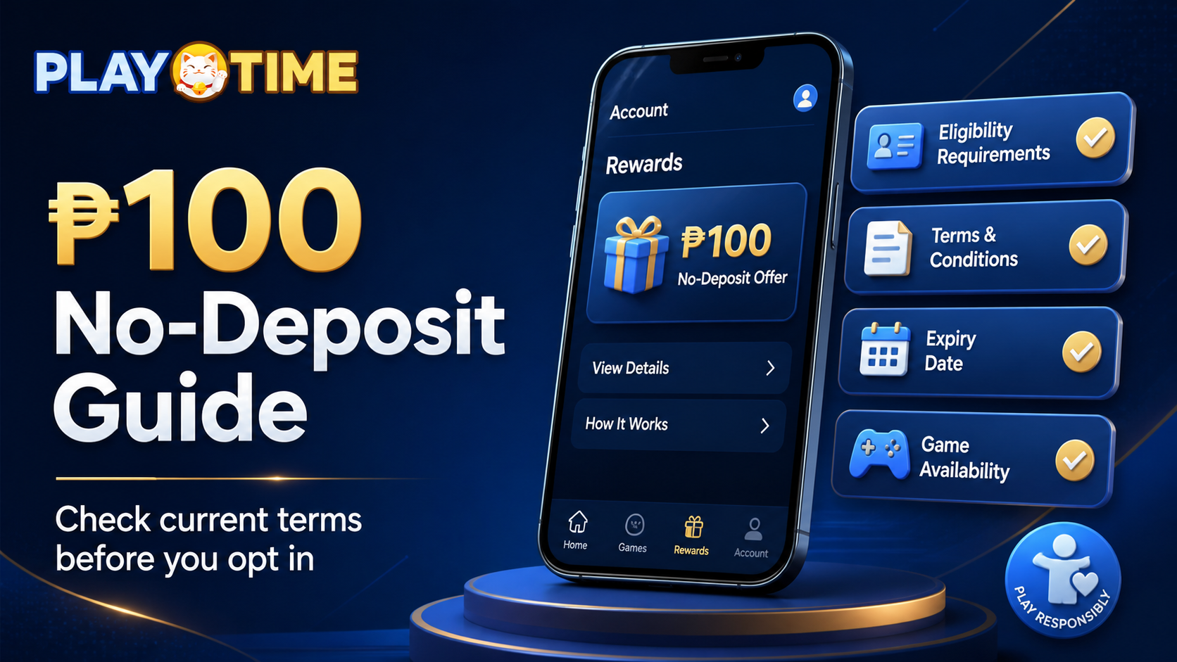 Get Free 100 Casino No Deposit Bonus Philippines with Playtime