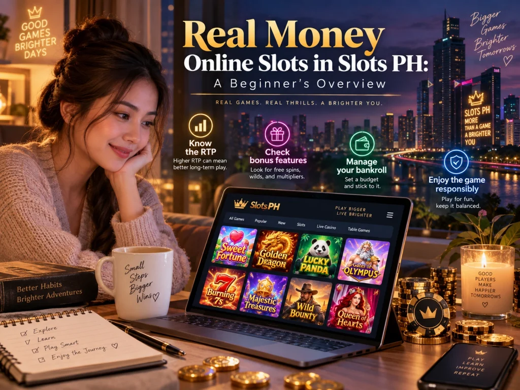 Real Money Online Slots in Slots PH: A Beginner’s Overview