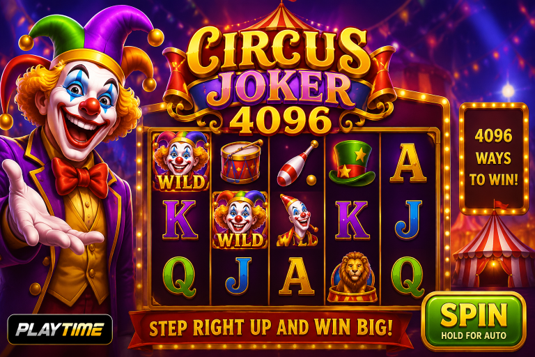 Circus Joker 4096 Slot on Playtime