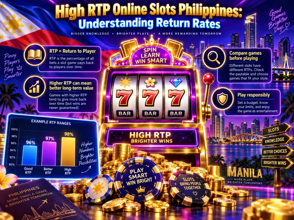 High RTP Online Slots Philippines: Understanding Return Rates