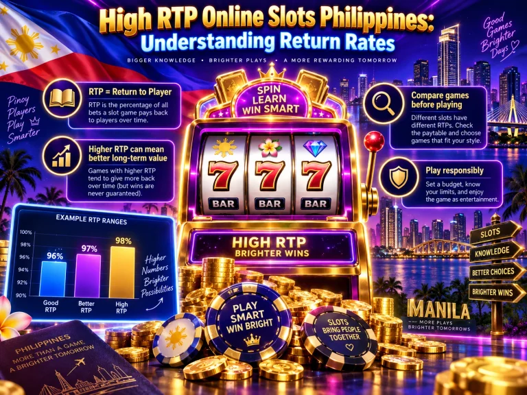 High RTP Online Slots Philippines: Understanding Return Rates