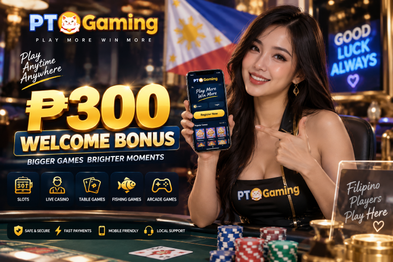 300 Welcome Bonus Casino on PT Gaming Guide for Filipino Players