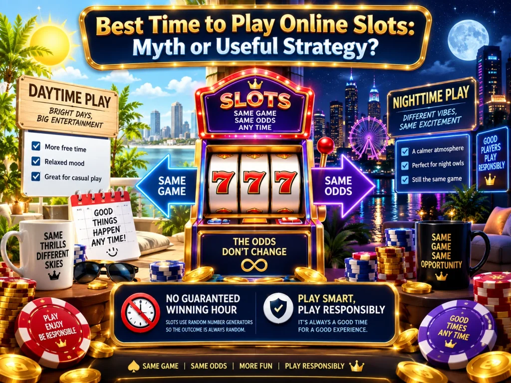 Best Time to Play Online Slots: Myth or Useful Strategy?