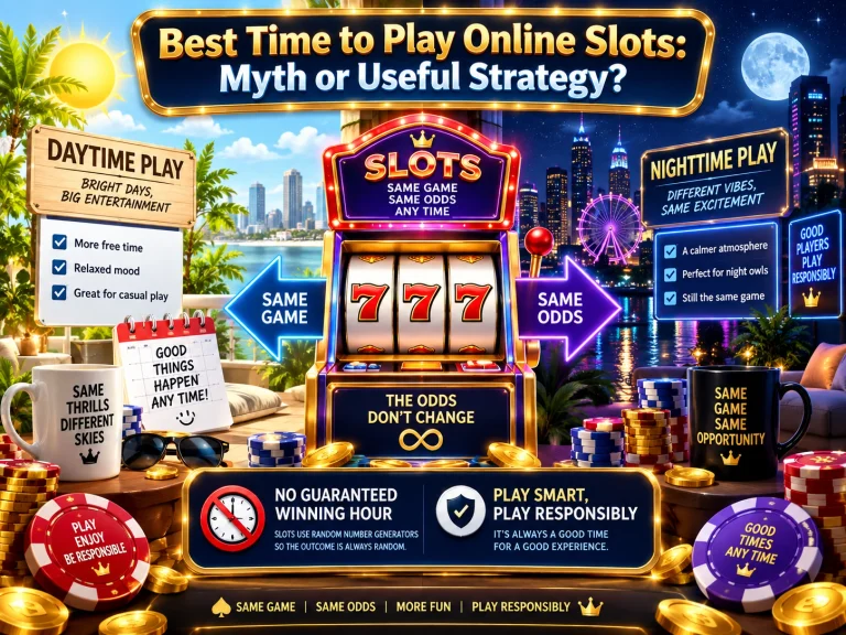 Best Time to Play Online Slots: Myth or Useful Strategy?