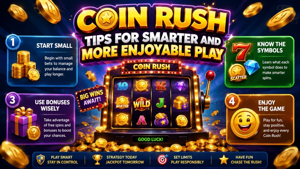 Coin Rush Tips for Smarter and More Enjoyable Play