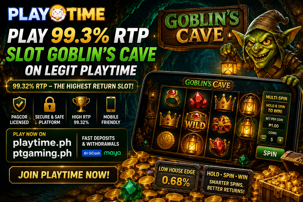 Play 99.3% RTP Slot Goblin's Cave on Legit PT Gaming